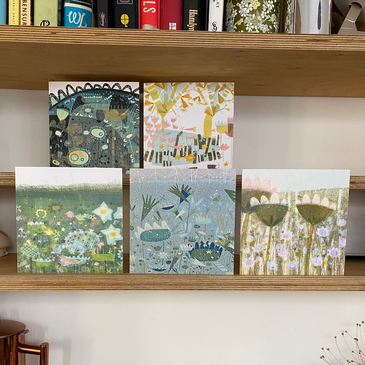 Image of Flower Power - set of five cards