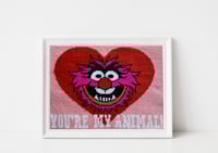 Image 1 of Mini Animal needlepoint kit 
