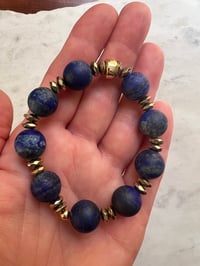 *new* CHUNKY LAPIS LAZULI bracelets