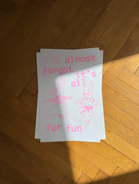 poster - all for fun