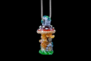 Image of UV Mushroom Bungalow Pendant
