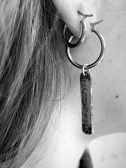 Image of Boucle d’oreille « Et le murmure des vagues »