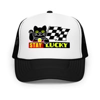 Image 3 of Stay Lucky Foam Trucker Hat