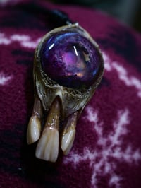 Image 8 of Nebula and bone pendant 