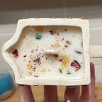 Image 5 of woodstock scented adobe style candle