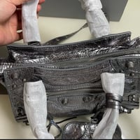 Image 2 of CRUSH GREY METALLIC  BALENC BAG