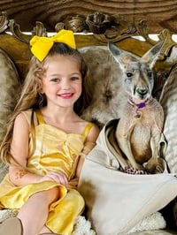Image 8 of Princess Tea Party, colorful unicorns, princess appearance, snow fall, MORE! 