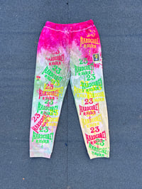 Image 1 of  Hardcore Ravers Sweats - rasta 1/1