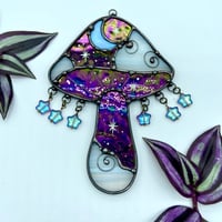 Image 3 of Catch a Falling Star - purple iridescent