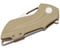 Image of Bestech Knives / Grissom Riverstone Flipper Knife champagne G10