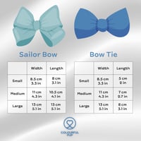 Image 8 of Neon Animal Print Bow Tie / Sailor Bow copy