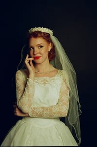 Image 2 of 1950s Ballgown & Cape Set