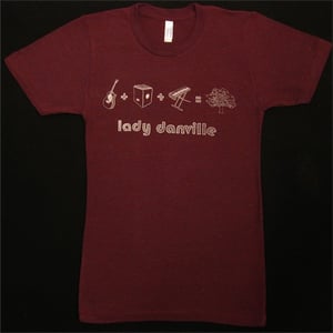 Image of Cranberry fuzzy math T-Shirt