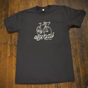 Image of Asphalt Signal Cycles Scribble t-shirt