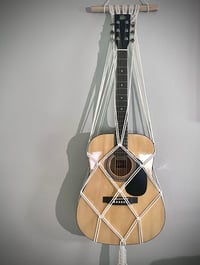 Image 1 of Chords on Cords - Macrame Guitar Hanger