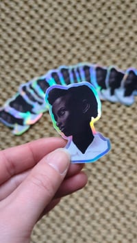 Magnolia Holographic Sticker