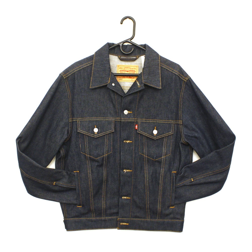 Raw denim levis jacket Clearance