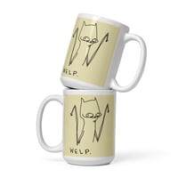 Image 1 of welp White glossy mug