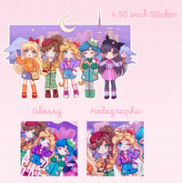 Image of KAWAII SAILORS STICKERS