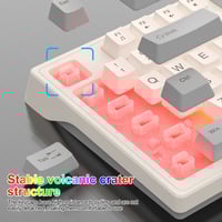 Image 5 of 98-Key Wired Gaming Keyboard RGB Backlit Ergonomic