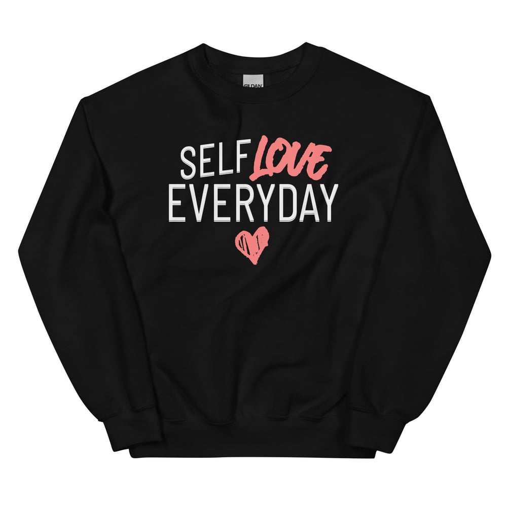 Image of Self Love Sweatshirt (Black)