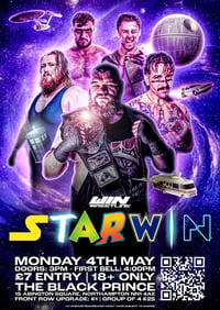 WIN Returns To Black Prince | May 4th | 18+