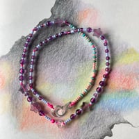 Image 3 of Violet star necklace