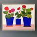 Image of Geraniums on the Patio