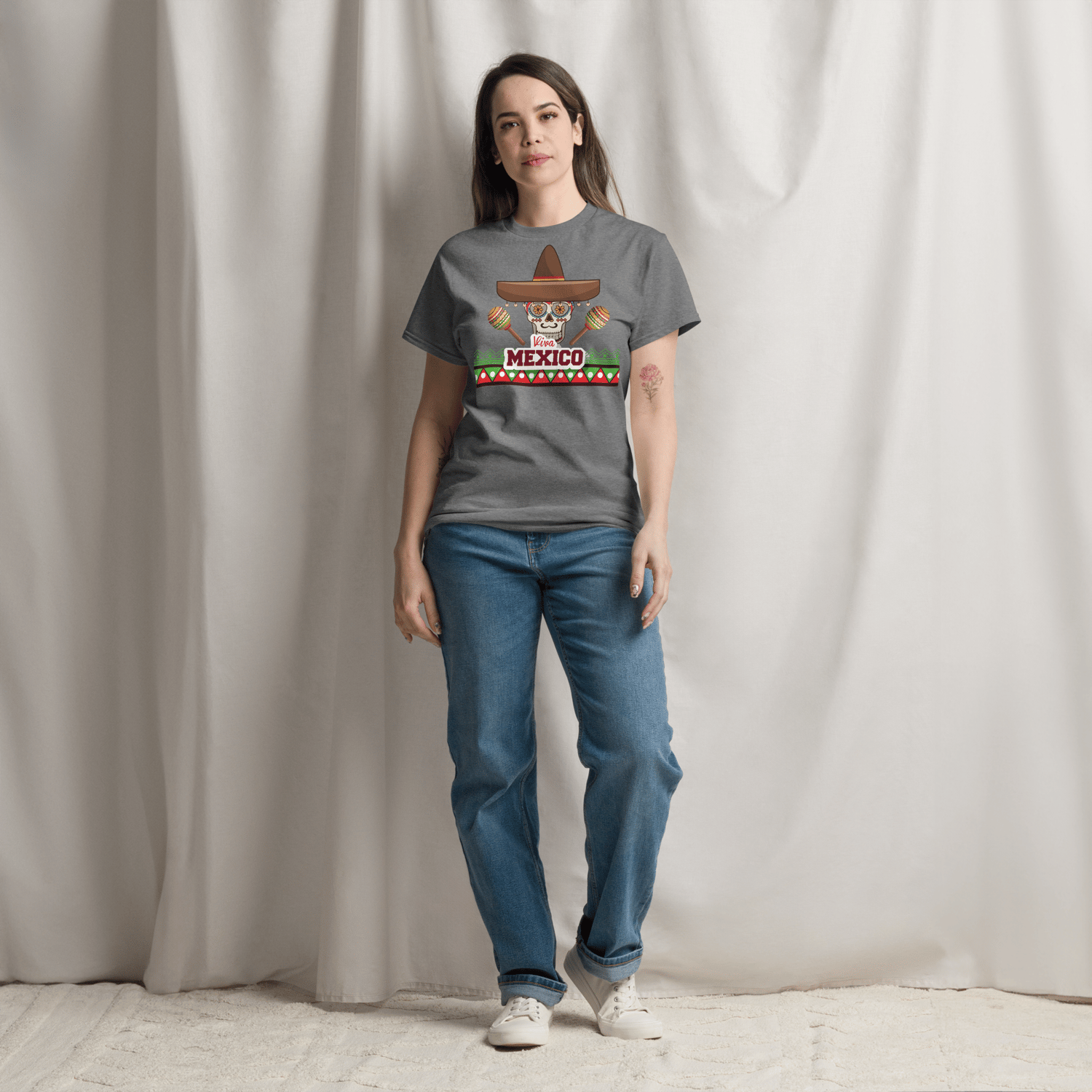 Image of Unisex Viva Mexico Tshirt