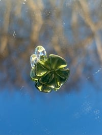 sparkly green clover