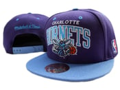 Image of Charlotte Hornets Snapback By Mitchell & Ness