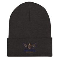 Image 5 of BOSSFITTED Navy and Gold Logo Skully