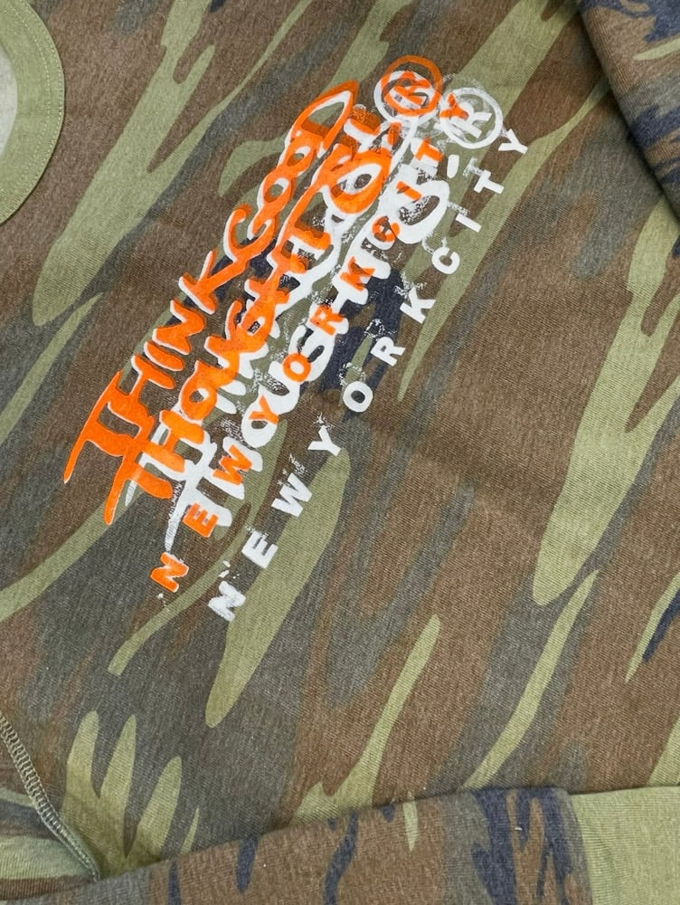 Image of Mitch Match 1 of 1 Logo Original Logo Crewneck - Camouflage