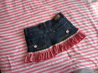 Image 3 of Apple Sauce Denim Skirt 🍎❤️(M)