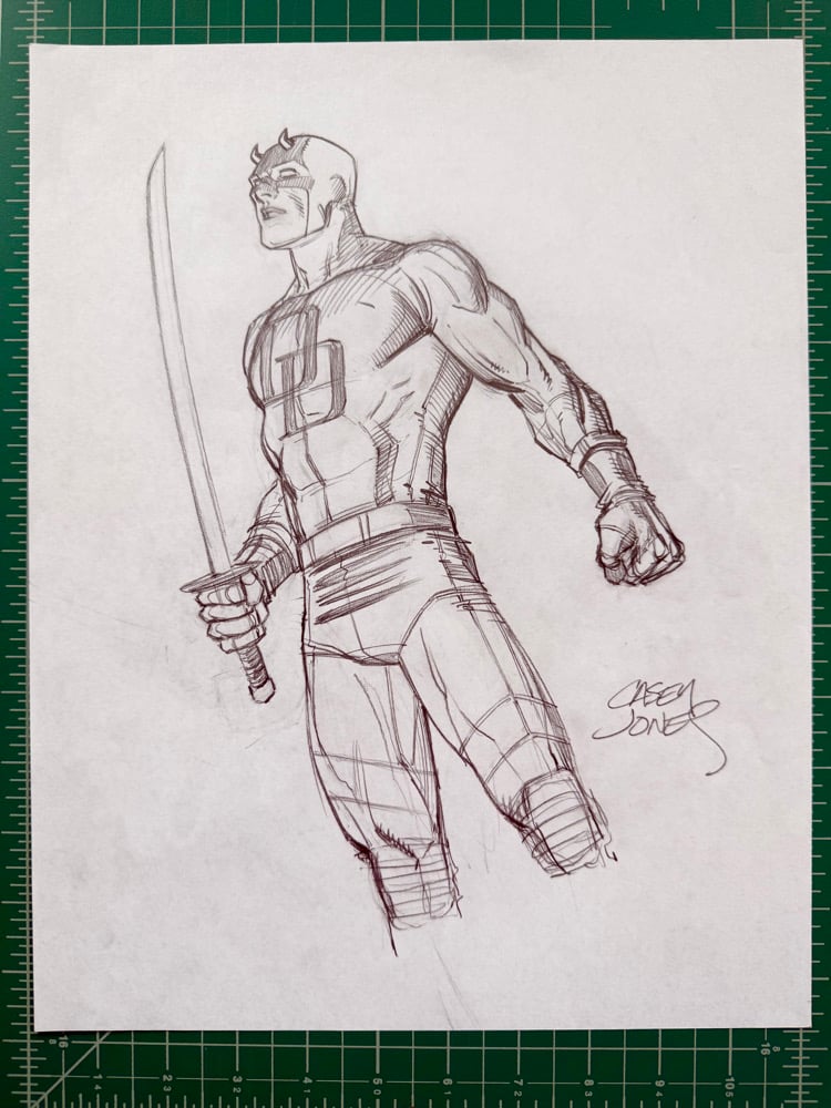 Image of Daredevil Sketch