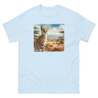 Image 4 of Sitting Serval in African Landscape TShirt