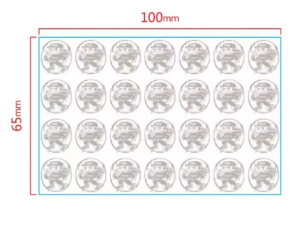 Blank Eggshell Stickers Maroochydore Writers Bench