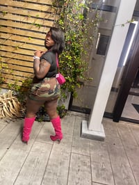Image 3 of Camo cargo skirt 