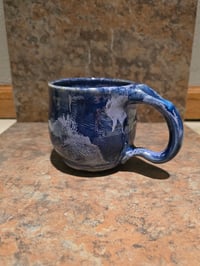 Image 8 of Blue / Purple Mug with texture