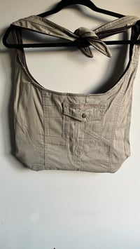 Image 3 of Reversible tote bag - beige/brown