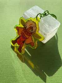 Image 3 of Trigun Stampede Zazie Translucent Colored Acrylic Charm