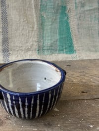 Image 2 of Striped small bowl 