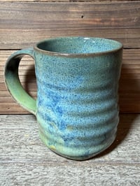 Image 1 of Blue/green coffee mug 