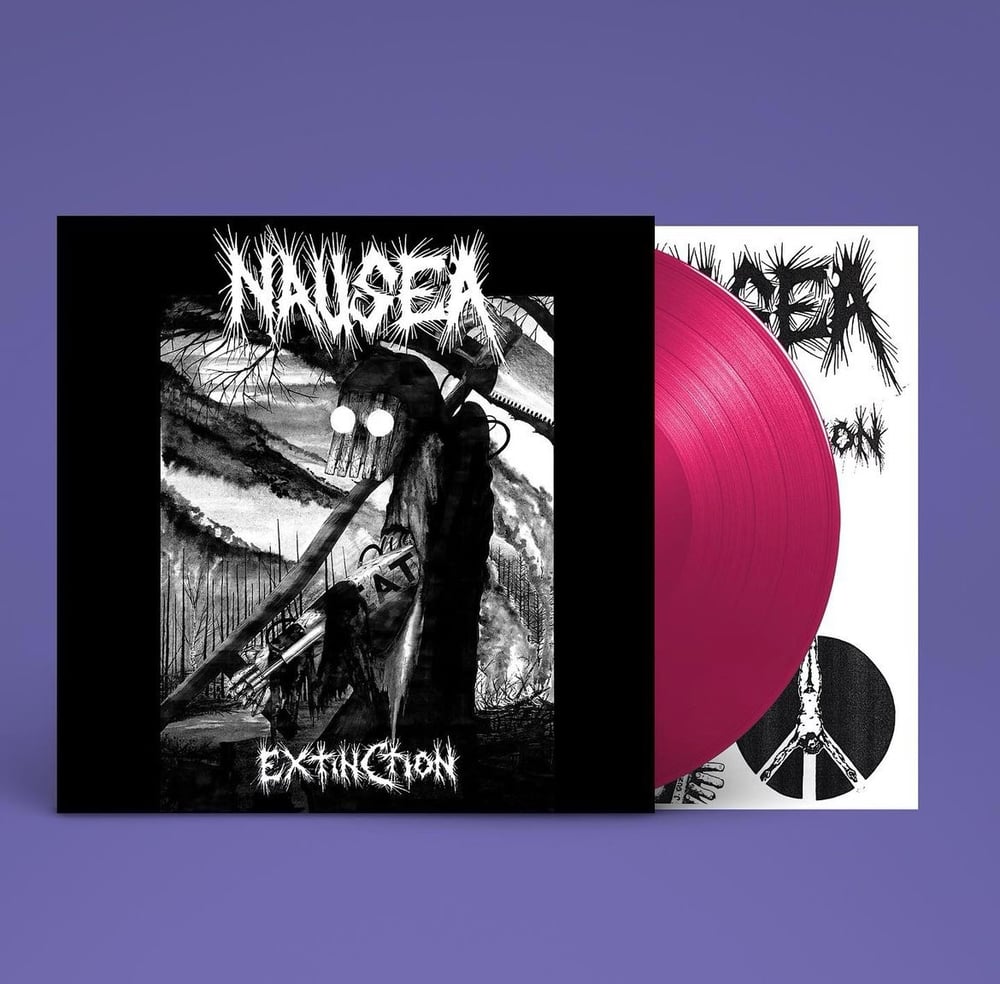 Nausea - "Extinction" LP (Finnish Import)