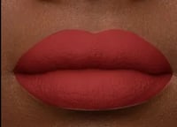 Image 1 of Ash Love Red Vegan  Matte Liquid Lipstick (Ruby Rushing 20)