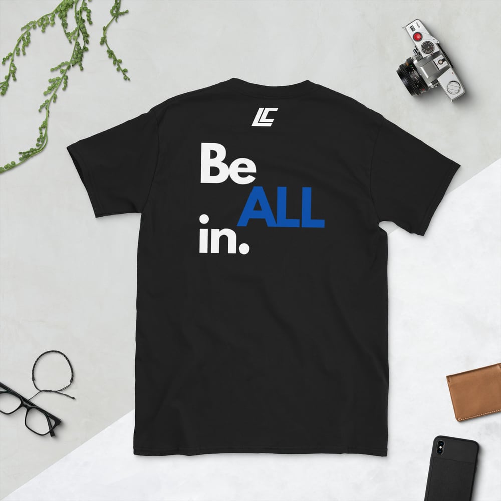 Image of (EARN IT) Short-Sleeve Unisex Black T-Shirt