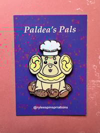 Image 1 of Bread Puppy Enamel Pin