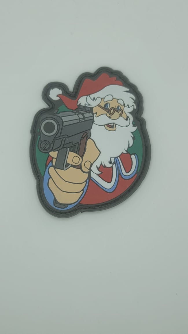 Santa Pistol Patch | Gun Slaps