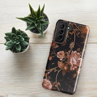 Image 22 of Dark Rose Gold Butterfly Design Goth Inspired Tough case for Samsung®