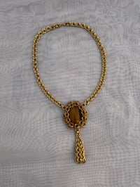 Image 2 of Brass Tigerseye Necklace